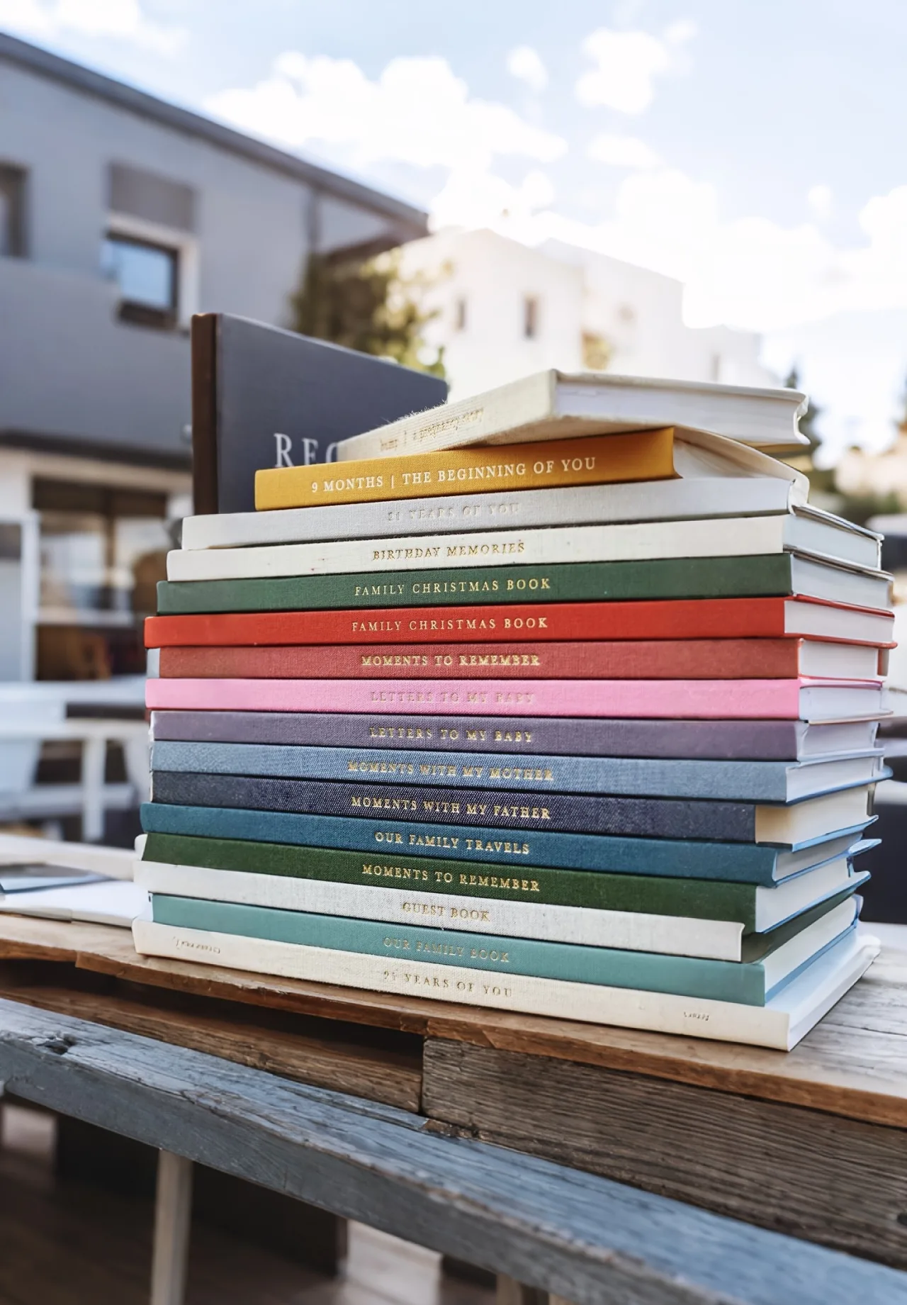 Stacked Near Post photo albums